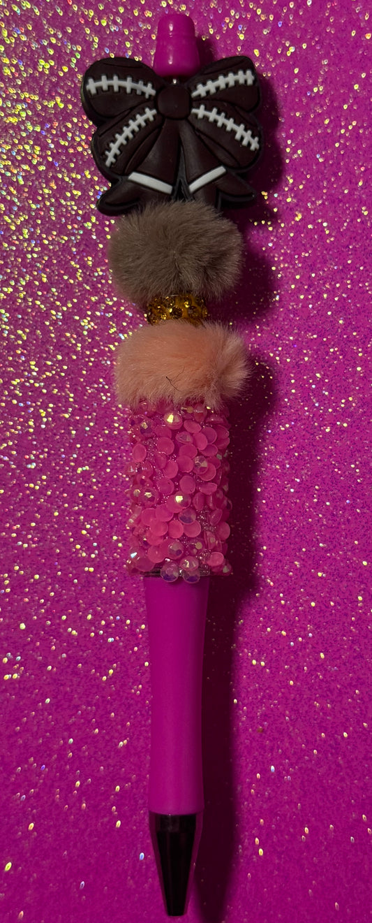 Pink football